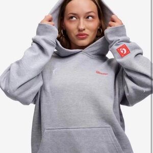 Glossier X WNBA Light Gray Hoodie